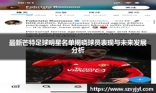 最新芒特足球明星名单揭晓球员表现与未来发展分析